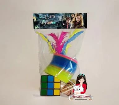 Kit Personalizado Brinquedos Retrô Harry Potter Hermione