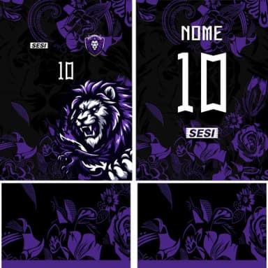 Arte Vetor Camisa Interclasse Leão Tik Tok 367