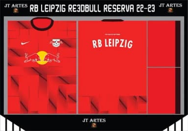 Vetor Camisa do Rb Leipzig Reserva 2022-23