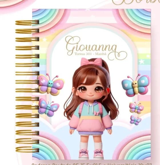 Caderno ou Agenda Personalizada