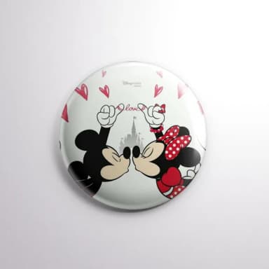 Bottons Minnie e Mickey - Button Boton