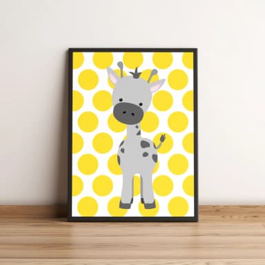 Quadro Infantil de Girafa 143