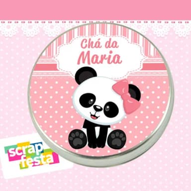 Latinha de Chá de Bebê Latinhas Menina