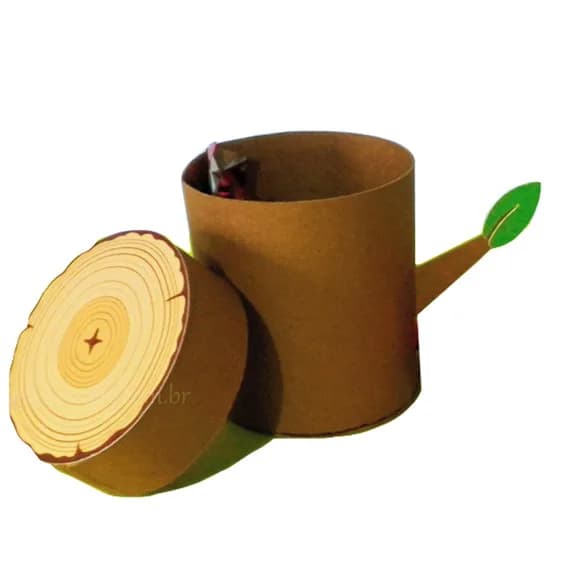 Arquivo De Corte Caixa Tronco