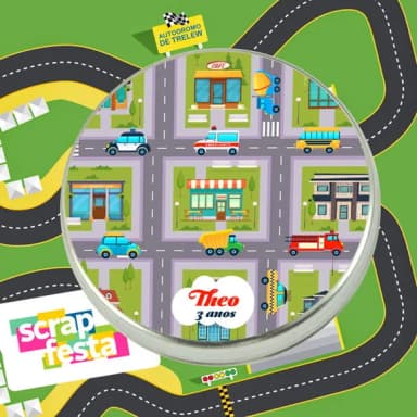 Latinhas Lembrancinhas Meios de Transporte