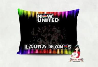 Almofada Personalizada Now United
