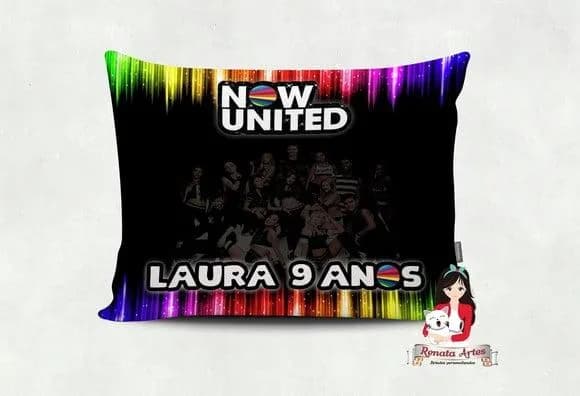 Almofada Personalizada Now United