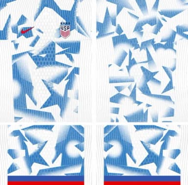Arte Vetor Camisa Usa Local 2025-26