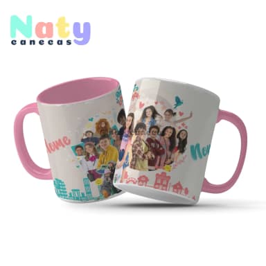 Caneca Personalizada A infância de Romeu e Julieta Personalizada com Nome