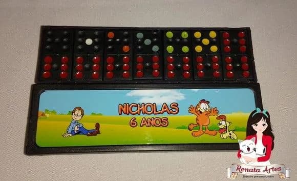 Dominó Personalizado Garfield