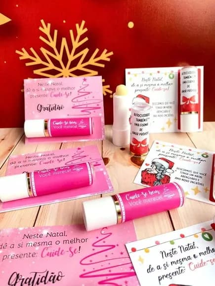 Card com Manteiga de Cacau Natal