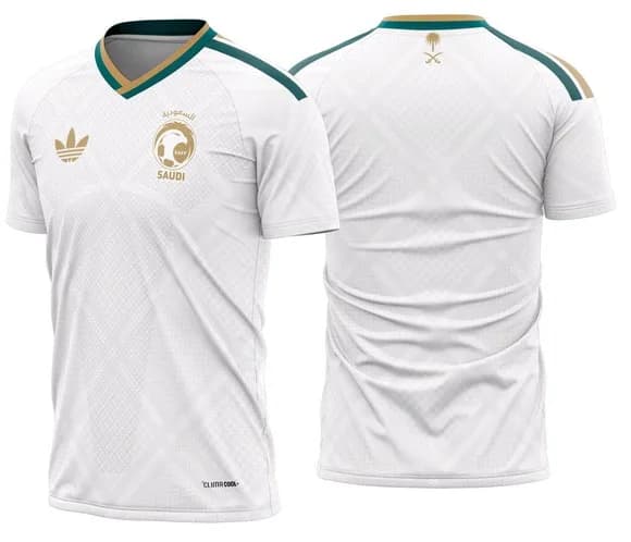 Arte Vetor Camisa Arabia Saudita Visita 2026