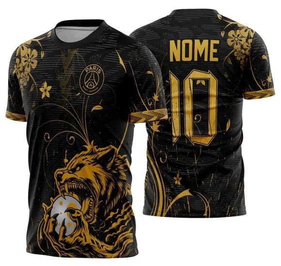Arte Vetor Camisa Interclasse Lobo Mod-875