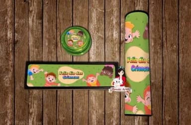 Kit Jogos Personalizado Dia das Crianças