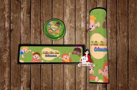 Kit Jogos Personalizado Dia das Crianças
