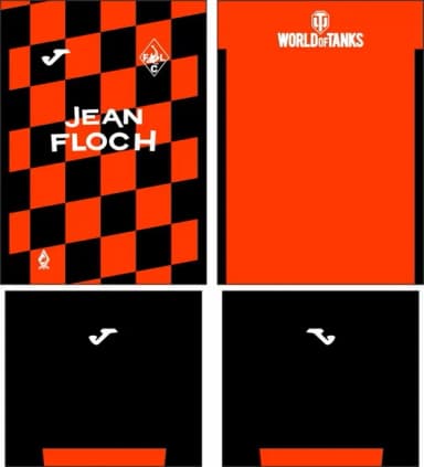 Arte Vetor Camisa Lorient Local 2025-2026
