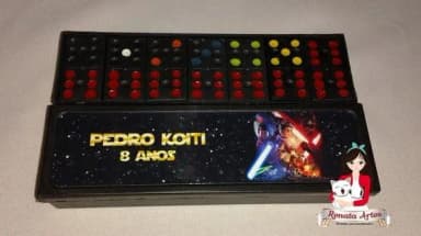 Dominó Personalizado Star Wars Lego