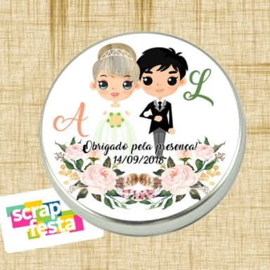 Latinhas Personalizada Festa Casamento