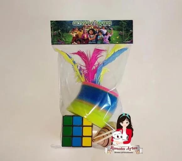 Kit Brinquedos Retrô Tema Encanto