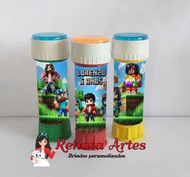Bolhas de Sabão Minecraft Filme