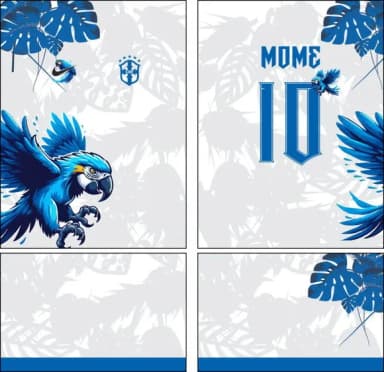 Arte Vetor Camisa Interclasse Arara Mod-716
