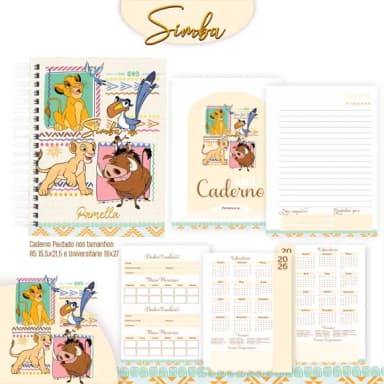 Caderno ou Agenda Personalizada
