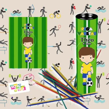 Pega Varetas Personalizado Festa Esporte Futebol