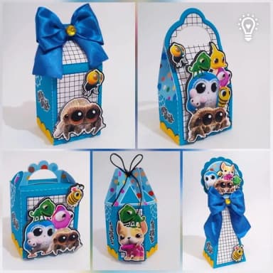Kit 60 Lembrancinhas Lucas The Spider