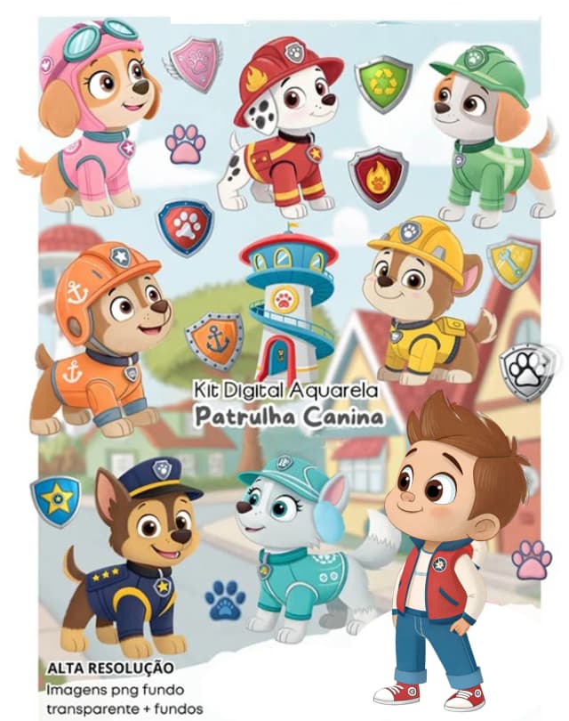 KIT DIGITAL  PATRULHA CANINA 03