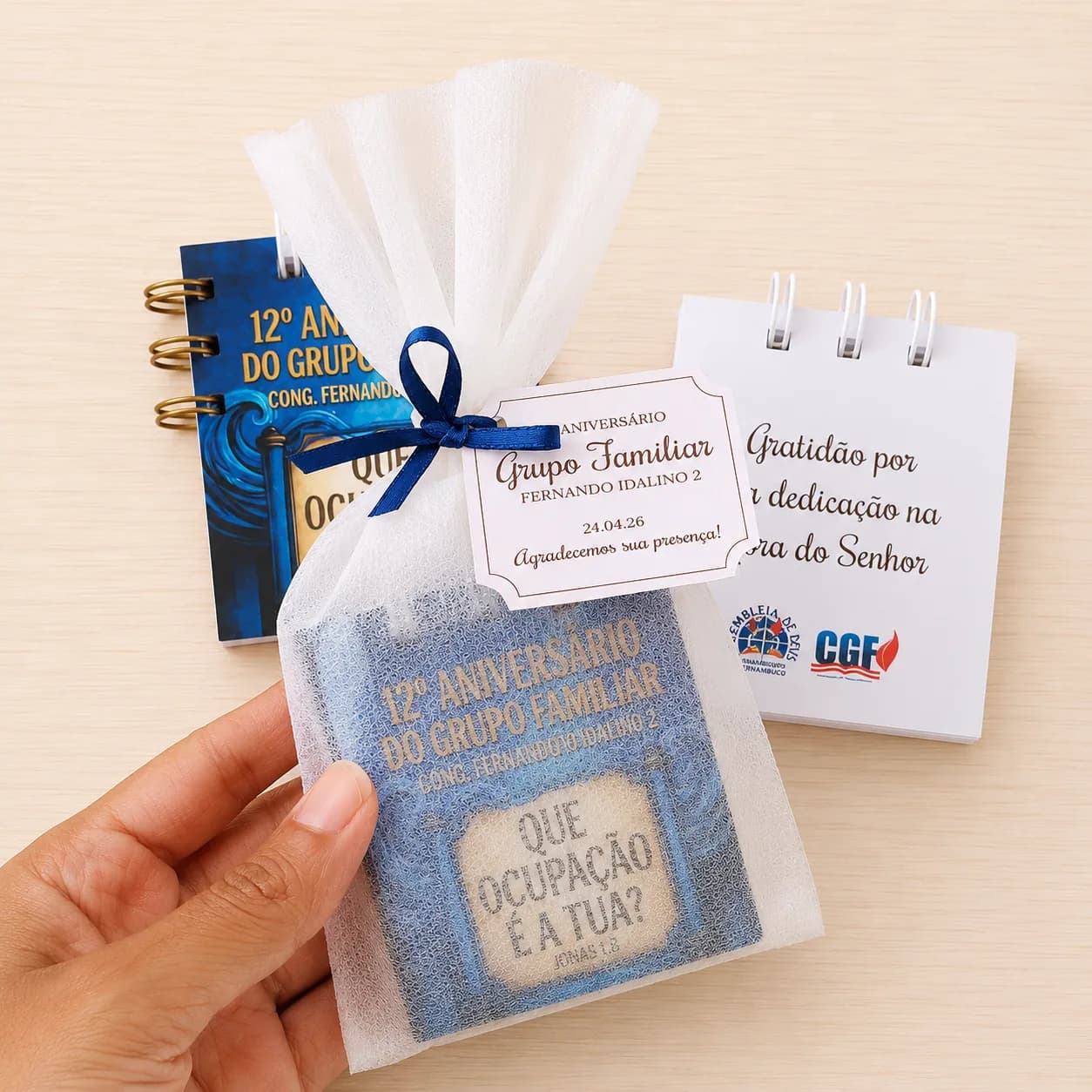 100 Blocos Minizinhos / Personalizados com sua arte ou logo