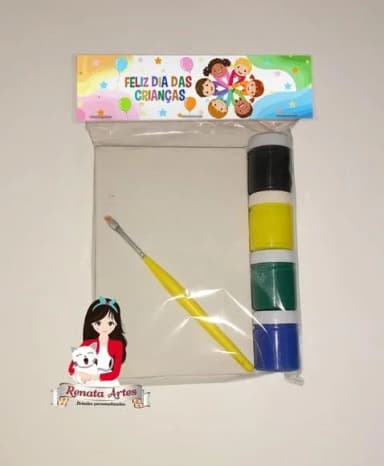 Kit Pintura Personalizado Dia das Crianças 2025
