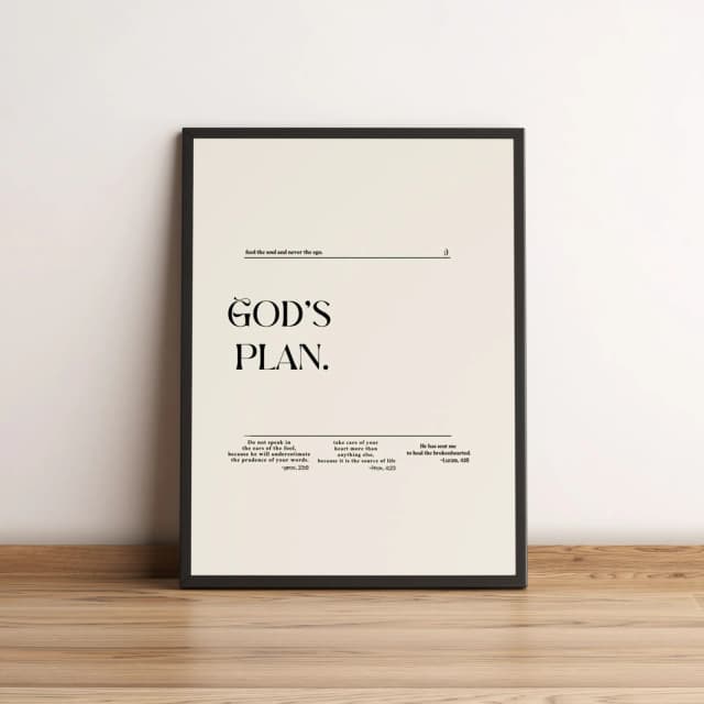 Quadro God's Plan 49