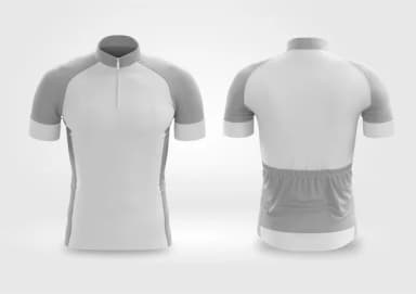 Mokunp Camisa Ciclismo Masculino Ziper CP/ Coreldraw -yellow
