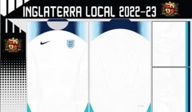 Vetores Camisa Inglaterra Home 2022-23