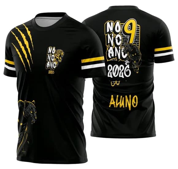 Arte Vetor Camisa Nono Pantera Mod-315