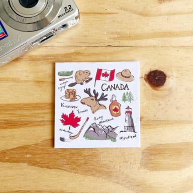 Imã Decorativo Lembrança - Canadá