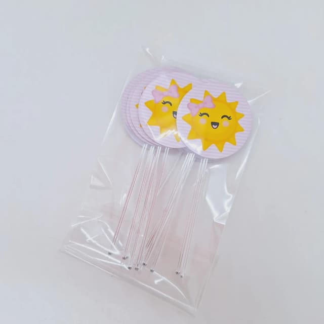 Topper de Doces Personalizados MEU RAIO DE SOL