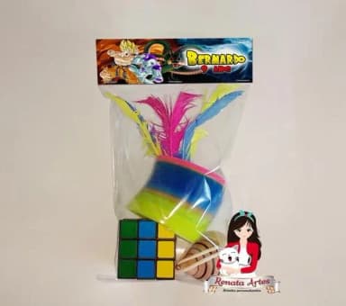 Kit Brinquedos Retrô Tema Dragon Ball Z