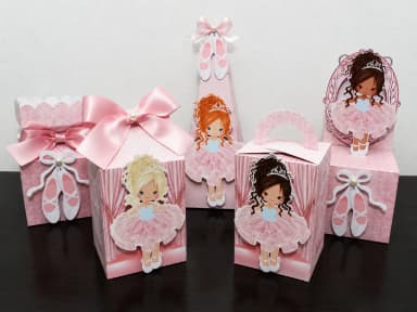 Kit Lembrancinhas Bailarina