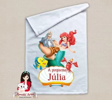 Toalhinha Personalizada Ariel