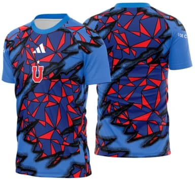 Arte Vetor Camisa Universidad Chile Pre-jogo 2026