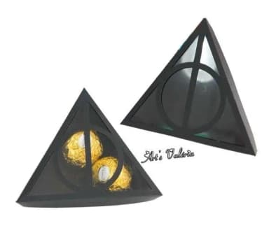 Caixa Relíquias da Morte Harry Potter
