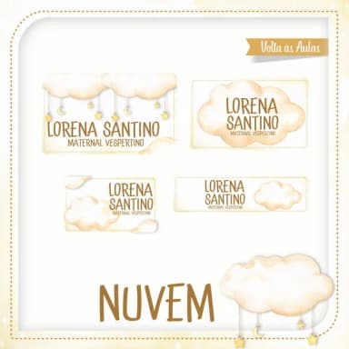 60 Etiquetas Nuvem