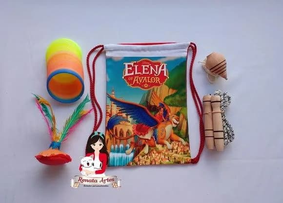Mochila Boa Infância Tema Elena de Avalor