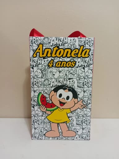 Sacolinhas Personalizadas Magali para Lembrancinhas
