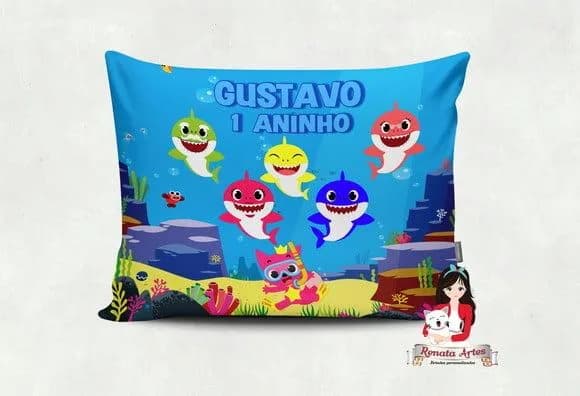 Almofada Personalizada Baby Shark