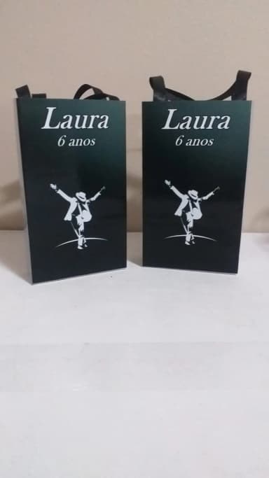 Sacolinhas Personalizadas Michael Jackson para Lembrancinhas