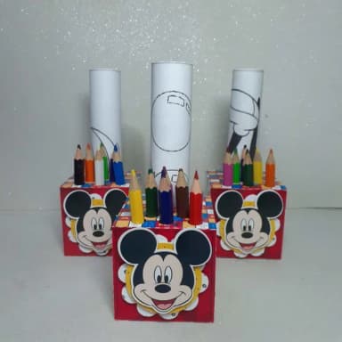 Kit Pintura na Caixa Mickey