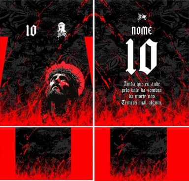 Arte Vetor Camisa Interclasse Cristo Mod-820