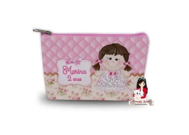 Necessaire Personalizada Boneca de Pano
